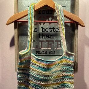 Versatile Textured Tote in Pastels💗